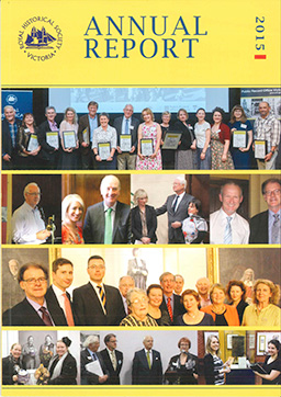 Front Cover of Annual Report 2015