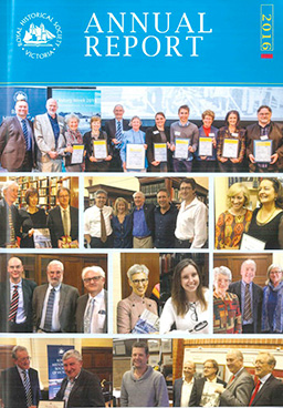 Front Cover of Annual Report 2016
