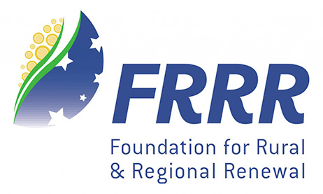 FRRR: Foundation for Rural & Reginal Renewal Logo