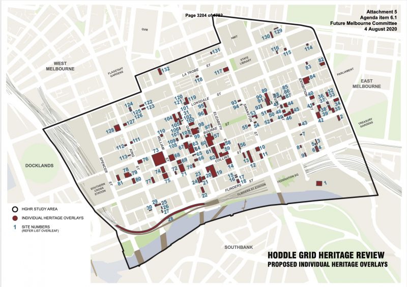 Map of grid