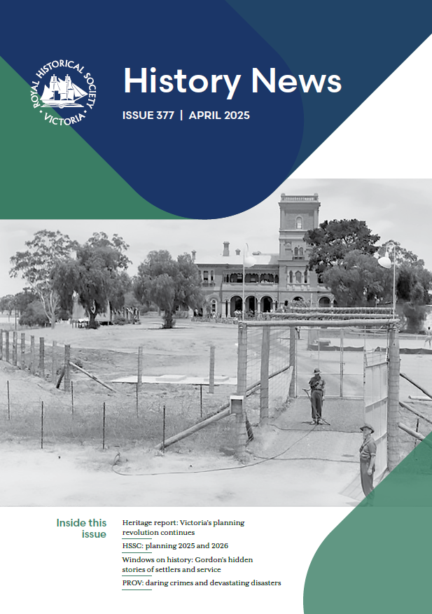 Front Cover of History News Issue 339