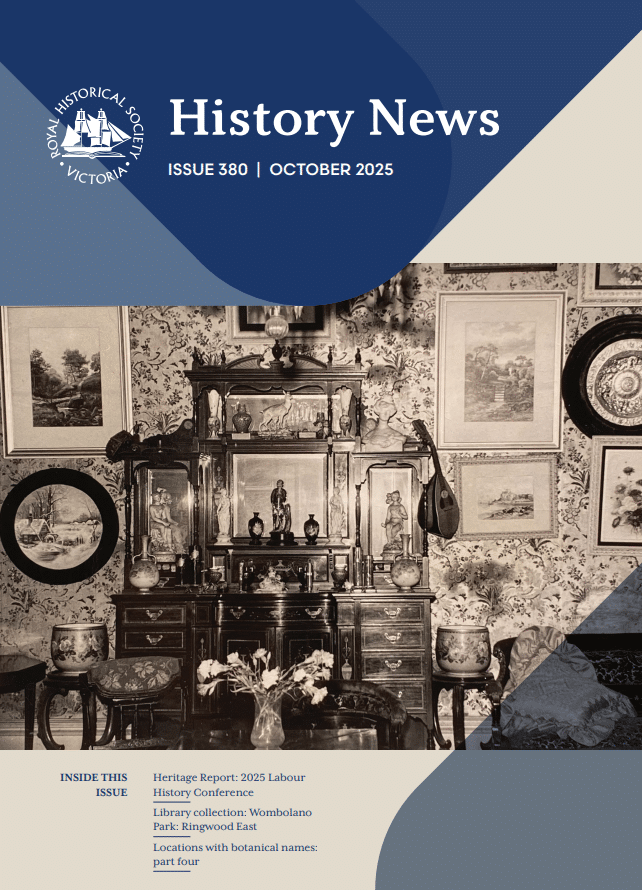 Front Cover of History News Issue 339