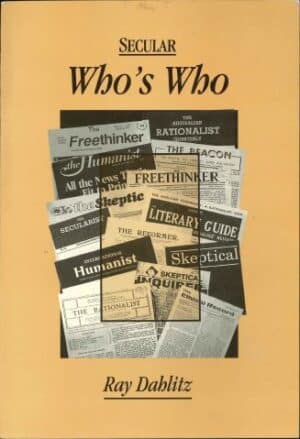 Secular Who's Who by Ray Dablitz (Second Hand Book)